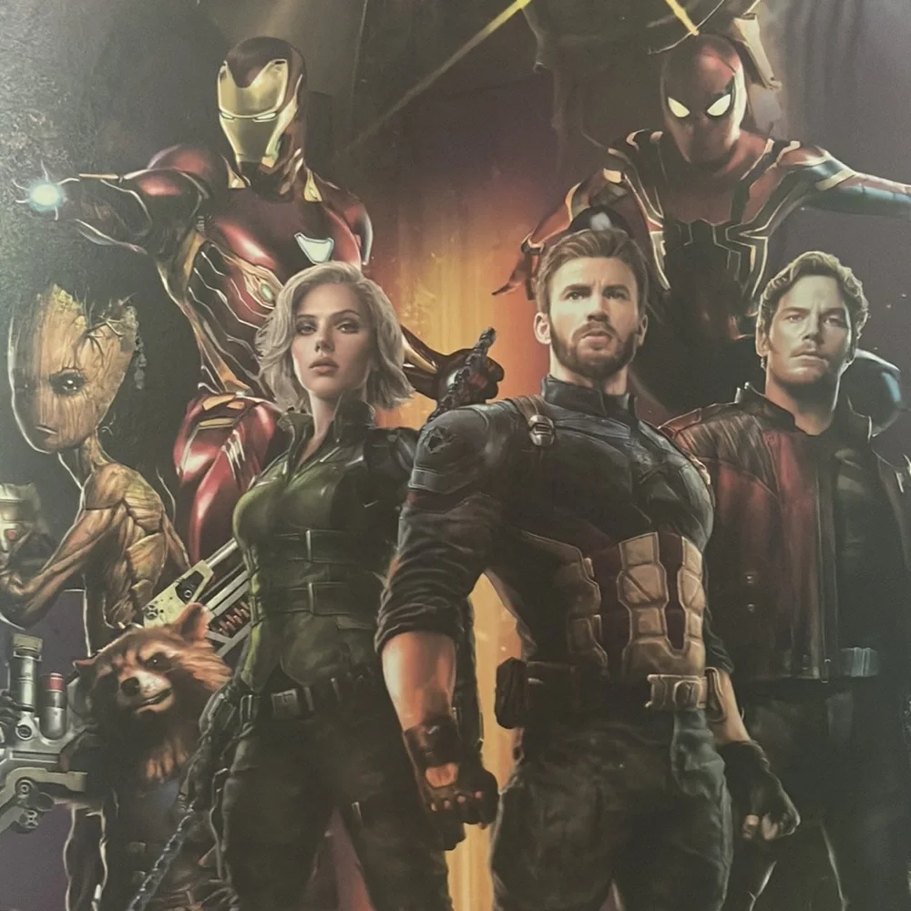 MARVEL Pyramid America 12.9X 18.9 in Artwork